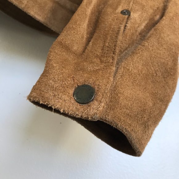 Vintage Ralph Lauren Polo Jacket Suede Leather RRL Style Grail Tartan Plaid - Picture 10 of 14